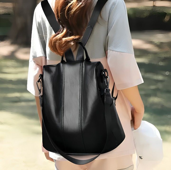 Slim Travel Backpack | Built-in Security