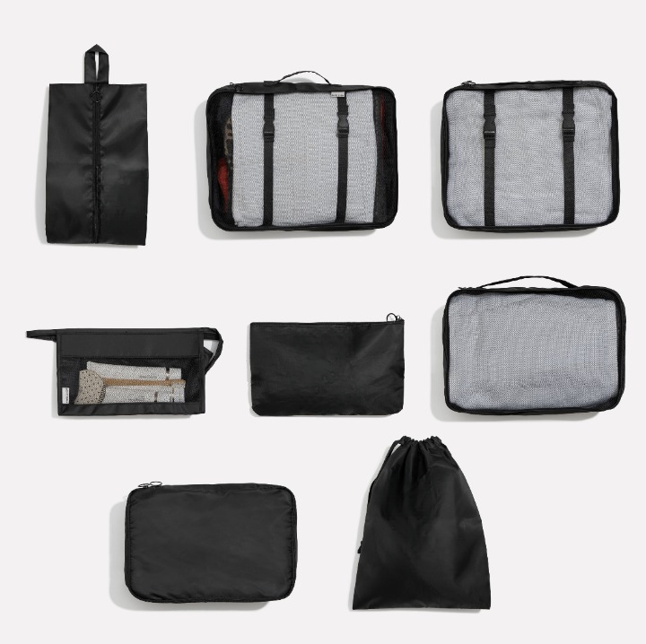 QuickPack Travel Package Cubes | 8 Pack