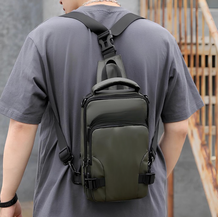 Men’s Crossbody Bag | Convertible & Secure