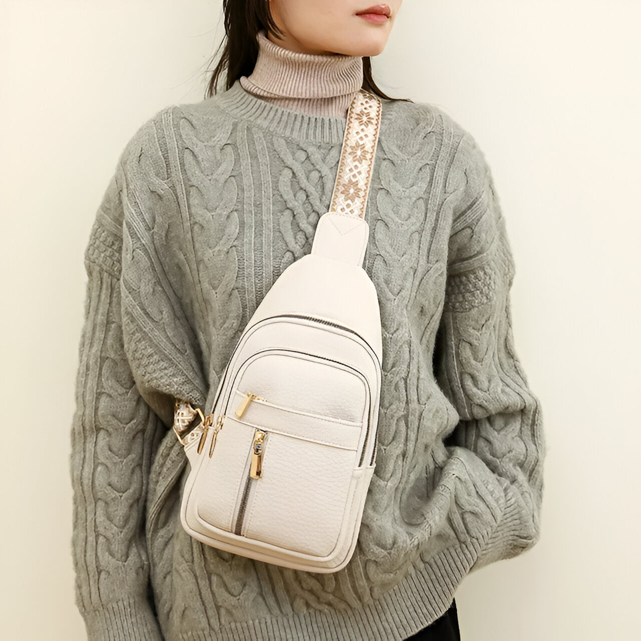 Relaxed Crossbody Bag | Secure Design