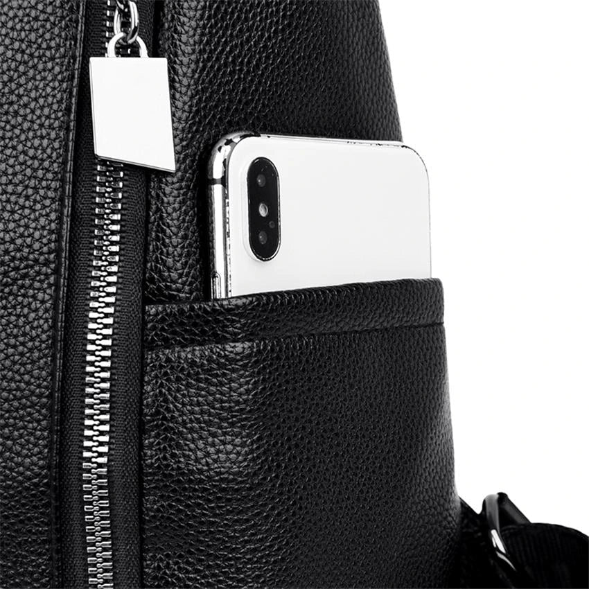 Slim Travel Backpack | Built-in Security