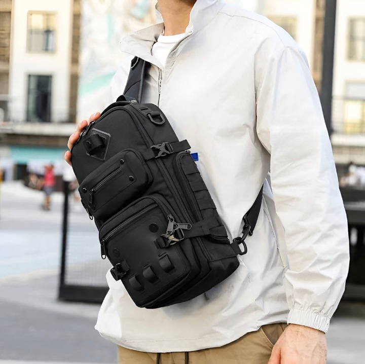 Urban-Safe Crossbody Bag | Rfid Protected