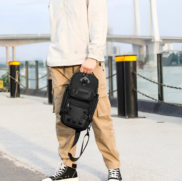 Urban-Safe Crossbody Bag | Rfid Protected